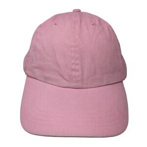 Accessories Slideback Baseball Cap Pink One Size Adjustable 6 Panel Blank